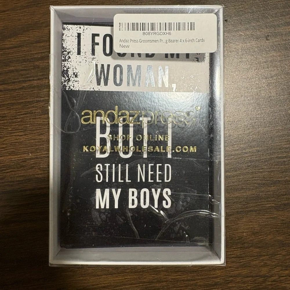 Groomsmen Proposal Card Set